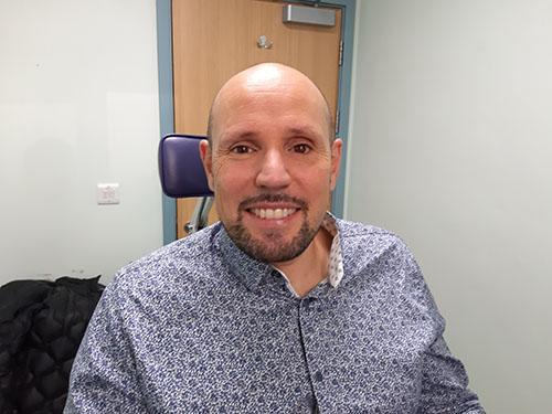 Moorfields patient receives