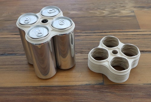 4-Can Fiber Carrier Rings