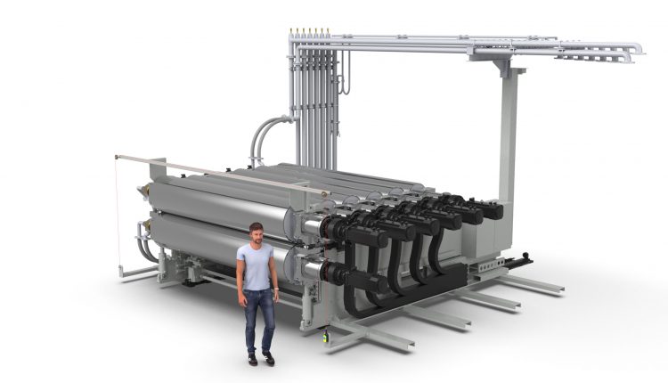 Multi-Touch roll stack