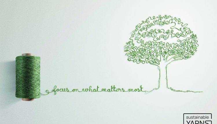 B.I.G. Yarns launches Sustainable Yarns at Clerkenwell Design Week.