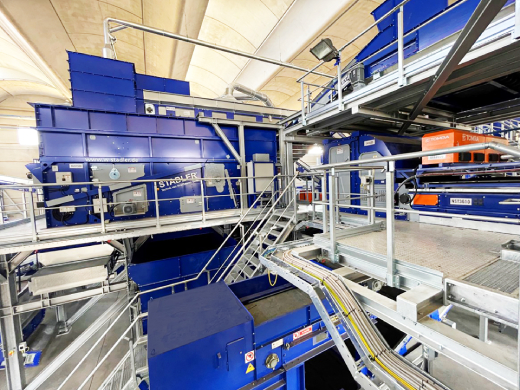 Innovative Plant Designed by STADLER for Eco.Ge.Ri Recovers Value from Waste to Deliver High-Quality Recyclables and Solid Recovered Fuel