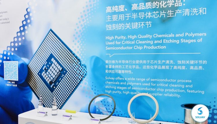 Solvay to Present Comprehensive Portfolio of Advanced Material Solutions at Semicon China 2023 in Shanghai.