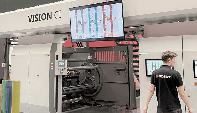 The Advanced Design of a BOBST CI Press Reduces Bounce While Maintaining High Print Quality.