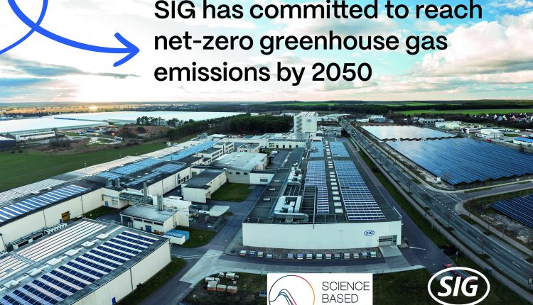 SIG’s Path to Net-Zero Approved by the Science Based Targets Initiative (SBTi)