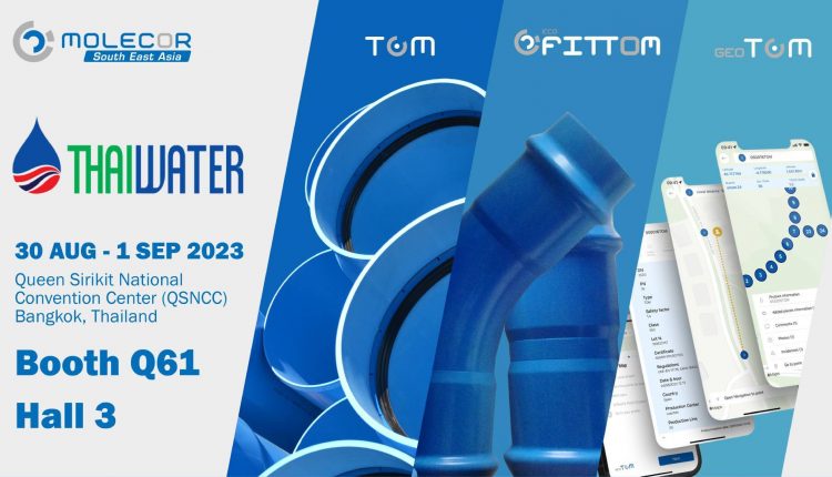 Molecor (SEA) Sdn Bhd Will Participate in Thai Water from August 30th to September 1st 2023.